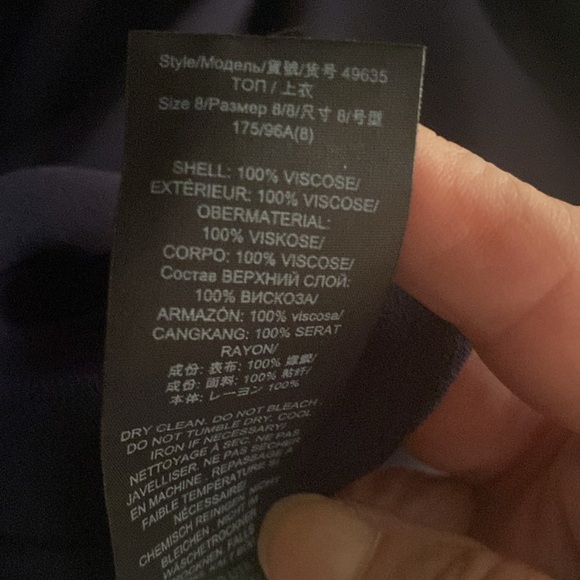 🔥Tory Burch Adelia wrap top - Picture 6 of 11